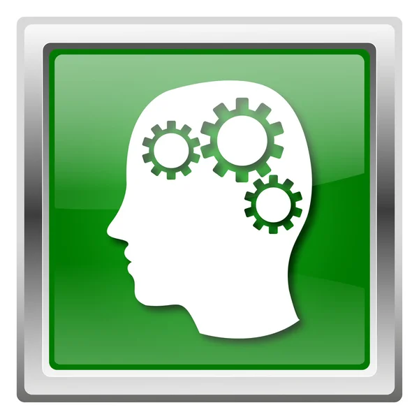 Brain icon — Stock Photo, Image