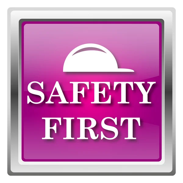 Pierwsza ikona bezpieczeństwa — Zdjęcie stockowe