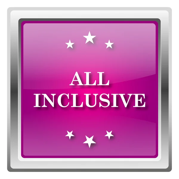 All inclusive icon — Stock Photo, Image