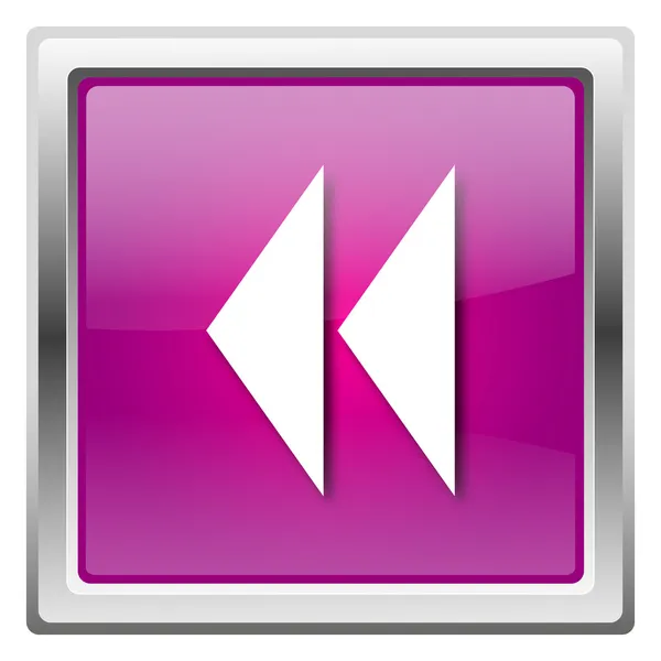 Rewind icon — стоковое фото