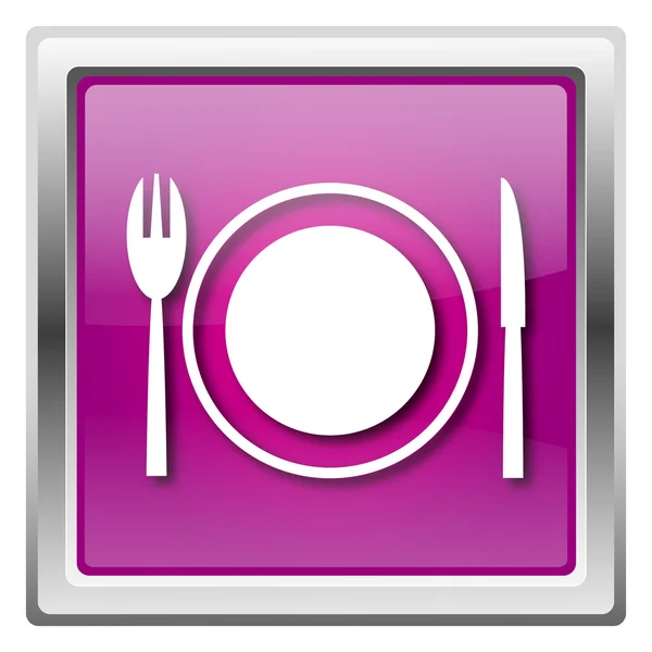 Restaurant pictogram — Stockfoto