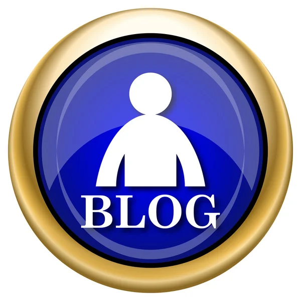 Blog icon — Stock Photo, Image