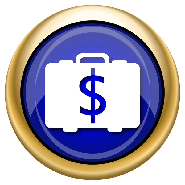 Dollar bag icon — Stock Photo, Image