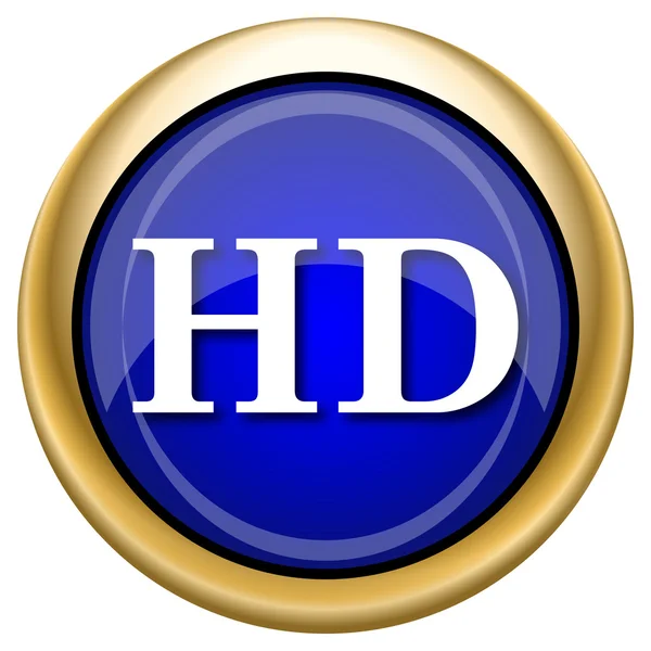 Hd simgesi — Stok fotoğraf