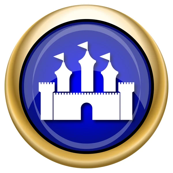 Kasteel pictogram — Stockfoto