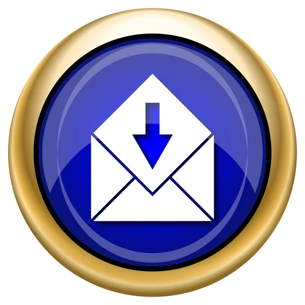 Ontvangen e-mailpictogram — Stockfoto