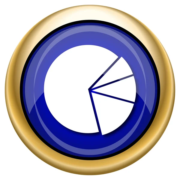 Diagram cirkel ikon — Stockfoto