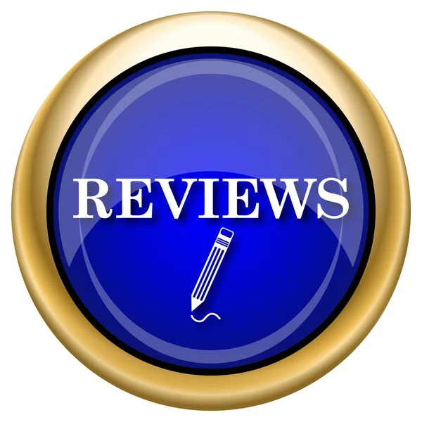 Reviews icon — Stock Photo, Image