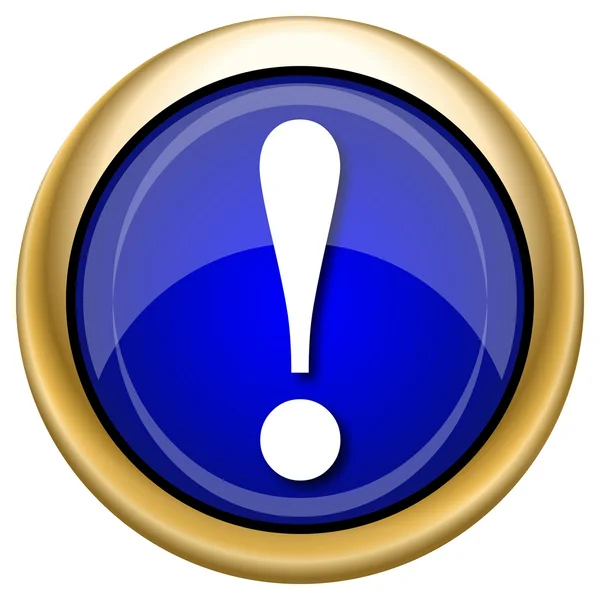 Attention icon — Stock Photo, Image