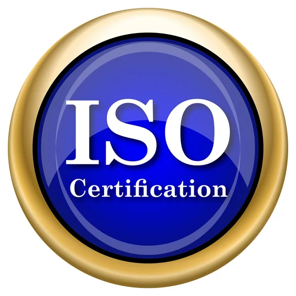 Certyfikat ISO — Zdjęcie stockowe