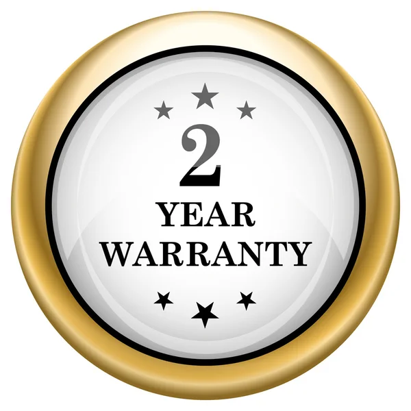 2 year warranty icon — Stock Photo, Image