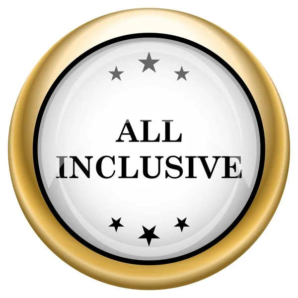 All inclusive icon — Stock Photo, Image