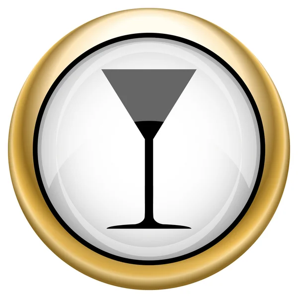 Icono de cristal de martini — Foto de Stock