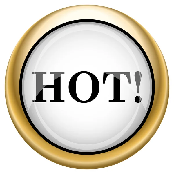 Hot icon — Stock Photo, Image