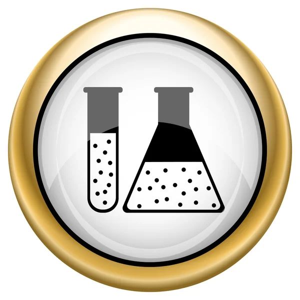 Ikona množiny chemie — Stock fotografie