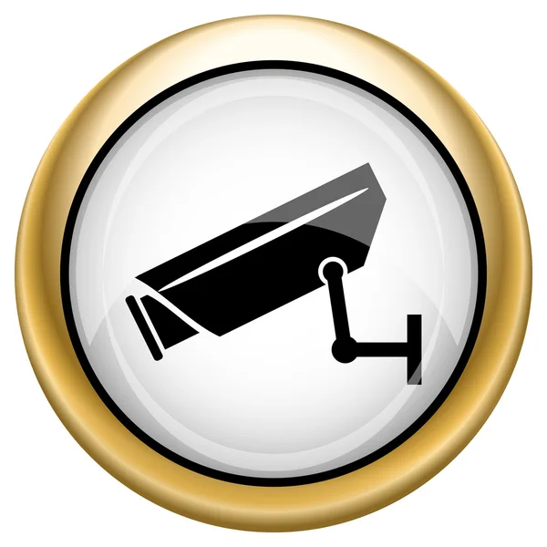 Ícone da câmera de vigilância — Fotografia de Stock