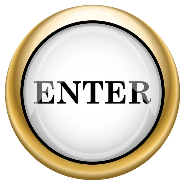 Enter icon — Stock Photo, Image