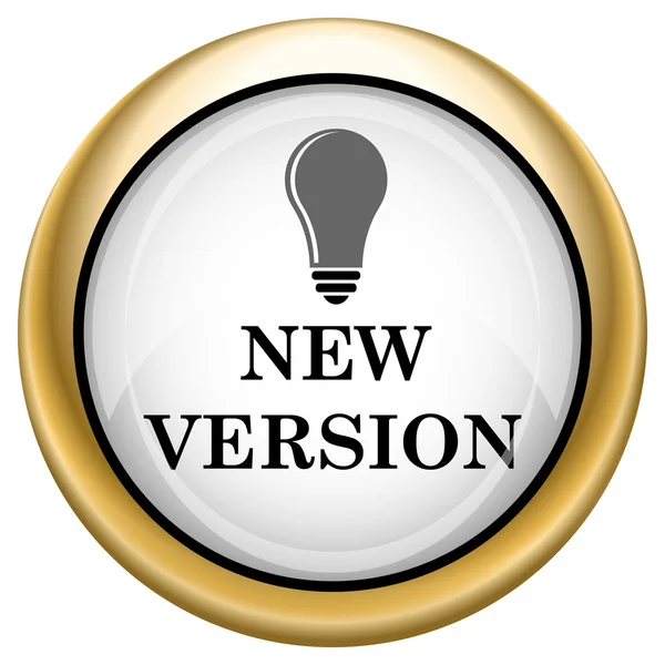 New version icon — Stock Photo, Image