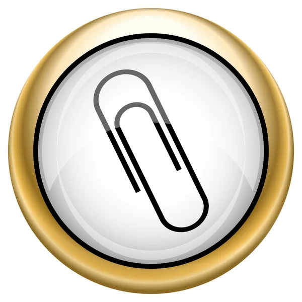 Pictogram van een paperclip — Stockfoto