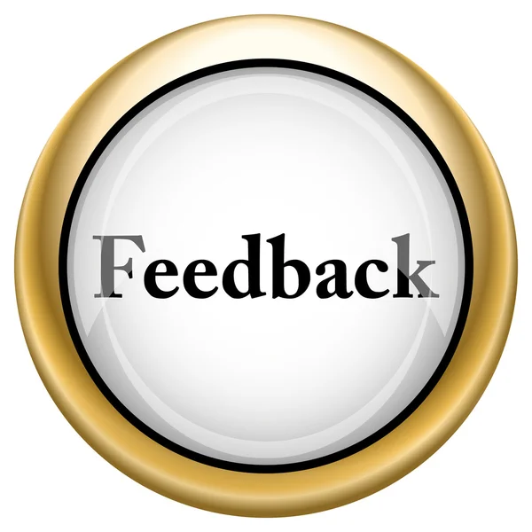 Ícone de feedback — Fotografia de Stock