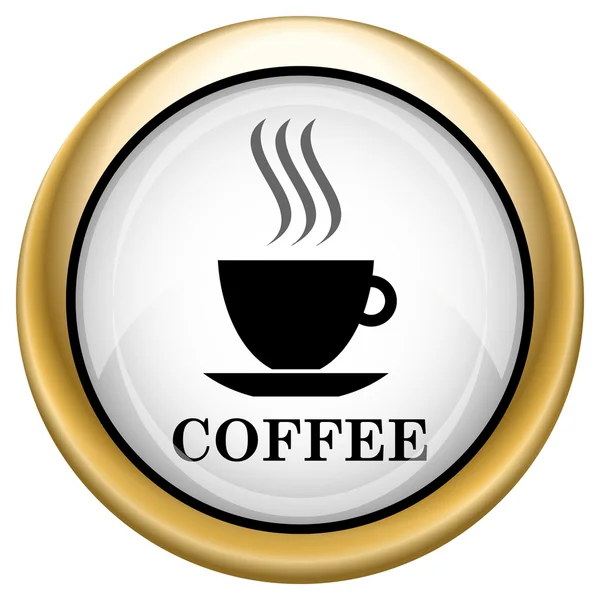 Kaffekopp ikon — Stockfoto