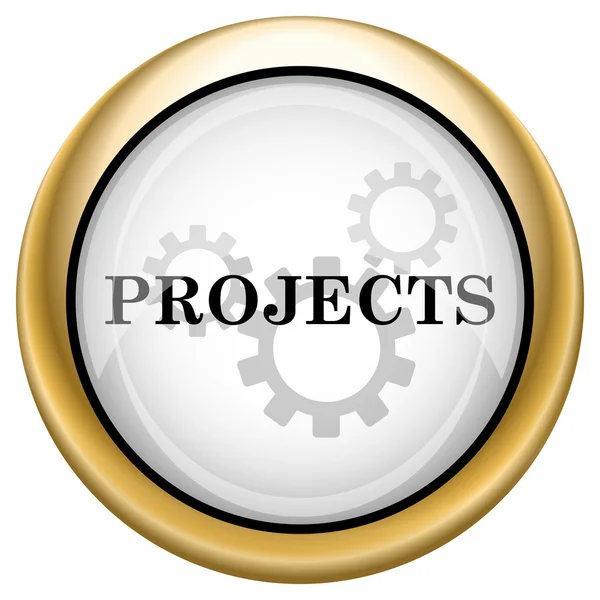 Projekty ikona — Stock fotografie