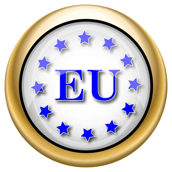 Європейський Союз значок — стокове фото