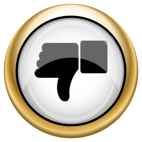 Thumb down icon — Stock Photo, Image