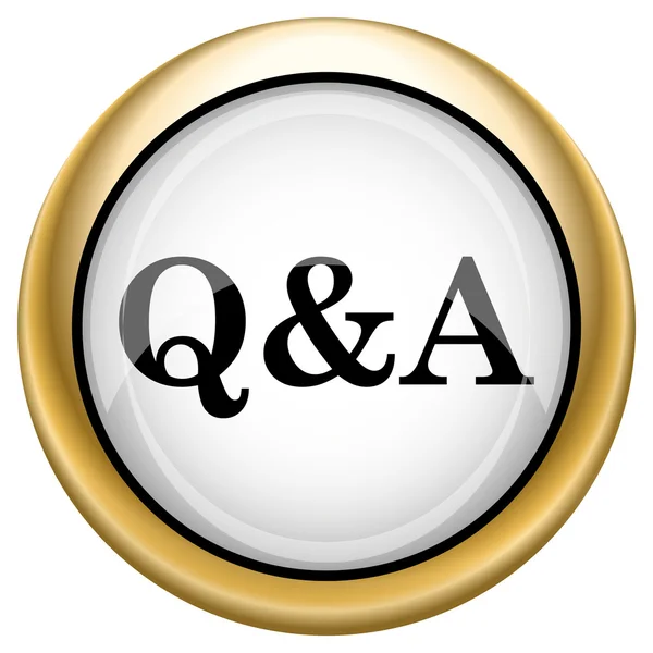Q & A icon — стоковое фото
