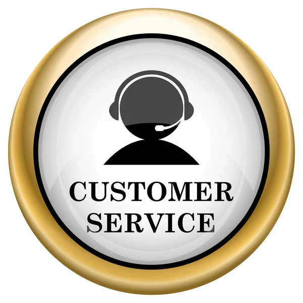 Ikona obsługi klienta — Zdjęcie stockowe