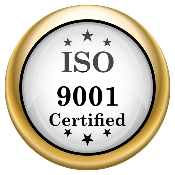 Ikona ISO9001 — Stock fotografie