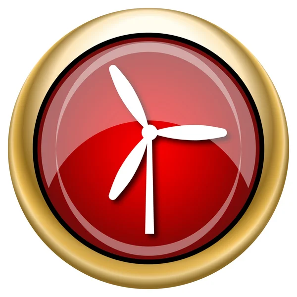 Windmolen pictogram — Stockfoto