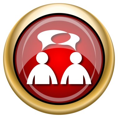 Yorumlar simgesi - kabarcıklar ile erkekler