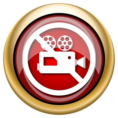 yasak video kamera simgesi