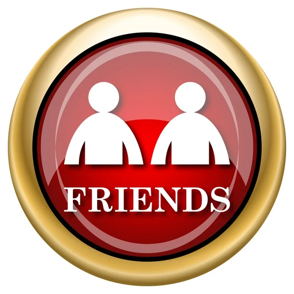 Przyjaciele ikona — Zdjęcie stockowe
