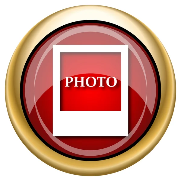 Photo icon — Stock Photo, Image