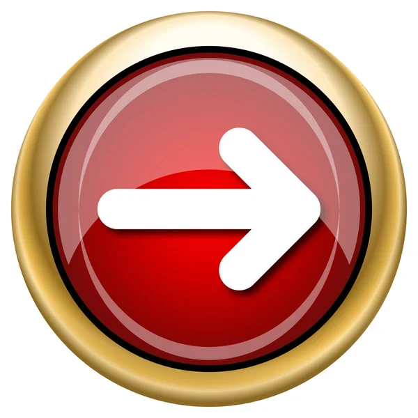 Right arrow icon — Stock Photo, Image