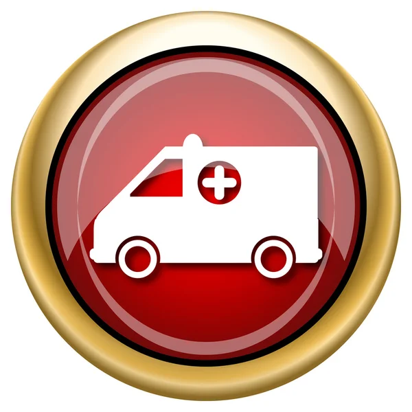 Ambulans simgesi — Stok fotoğraf