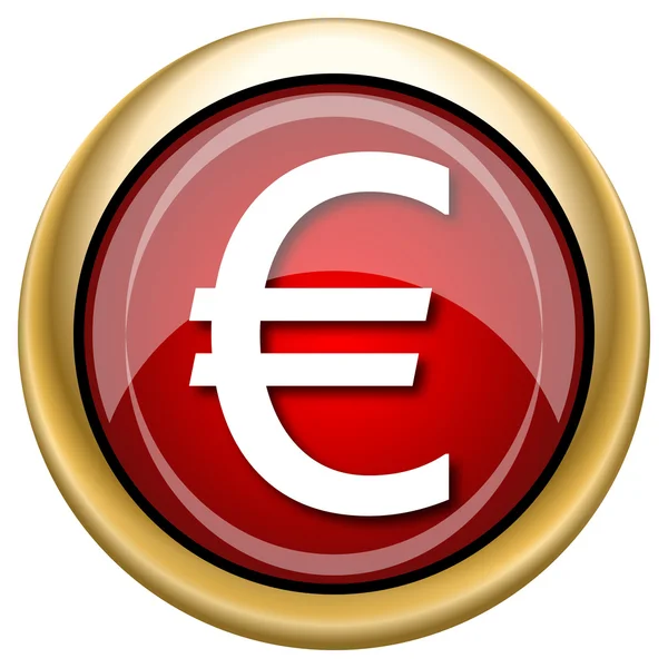 Εικονίδιο ευρώ — Φωτογραφία Αρχείου