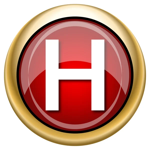 Hospital icon — Stock Photo, Image