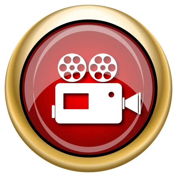 Video camera icon — Stock Photo, Image