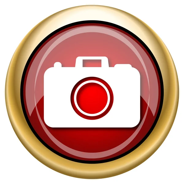 Ikone der Fotokamera — Stockfoto