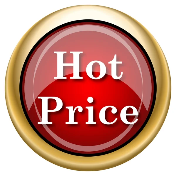 Icono de precio caliente — Foto de Stock