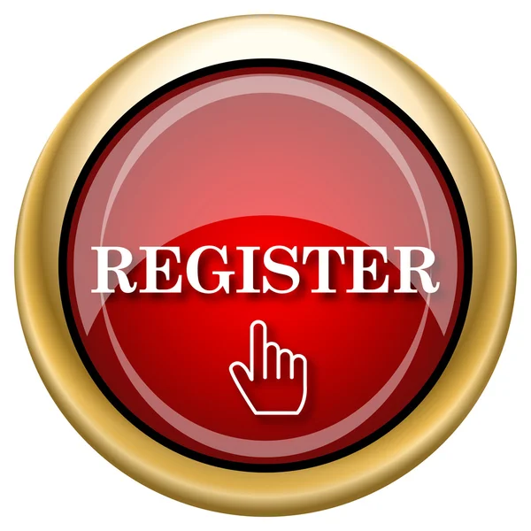 Register icon — Stock Photo, Image