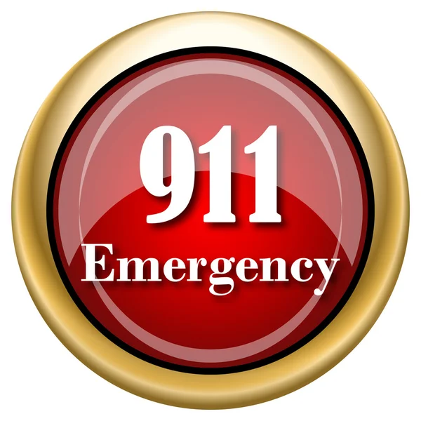 911 emergency ikonen — Stockfoto