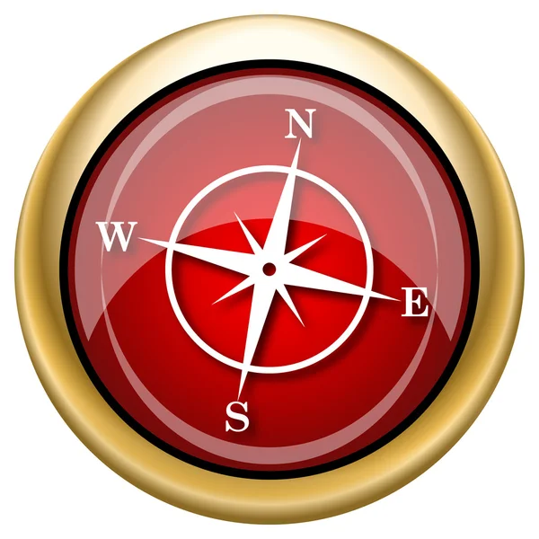 Kompass-Symbol — Stockfoto