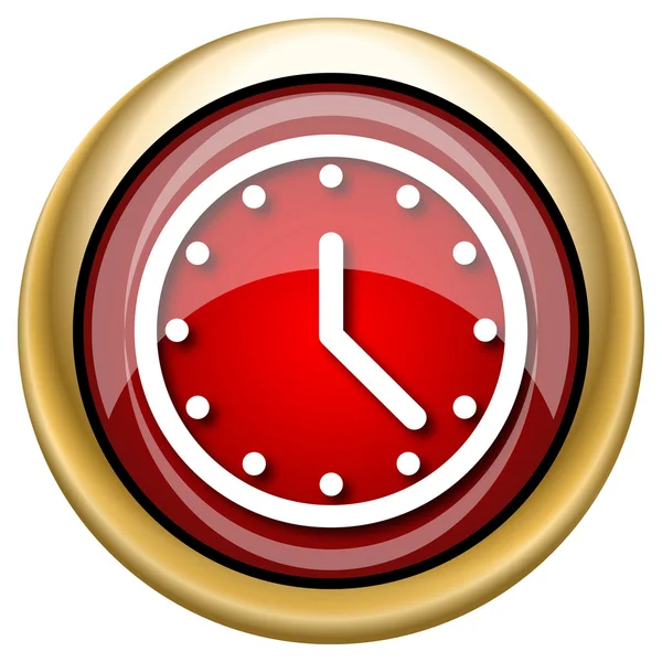 Icono del reloj — Foto de Stock