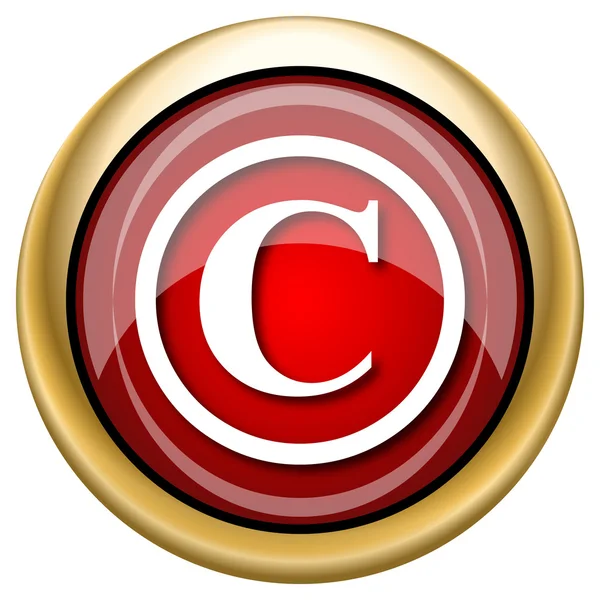 Icono de copyright —  Fotos de Stock