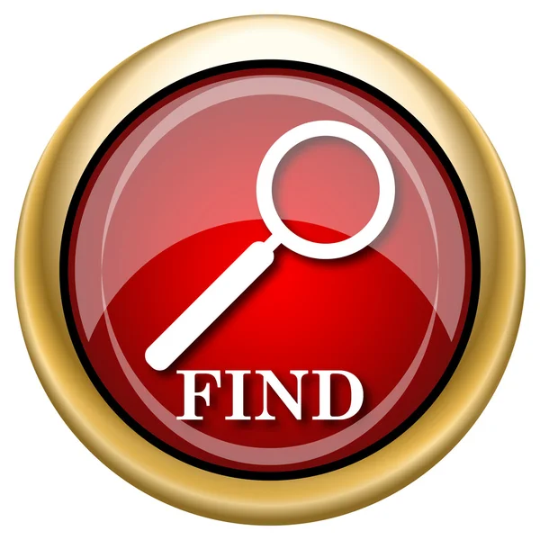 Find icon — Stock Photo, Image