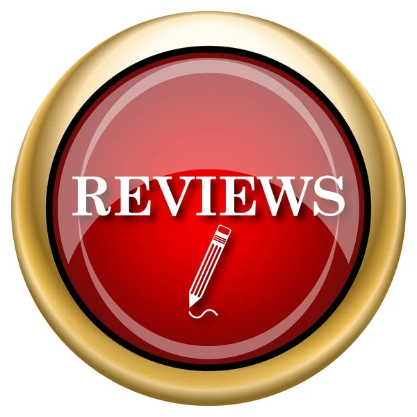 Reviews icon — Stock Photo, Image